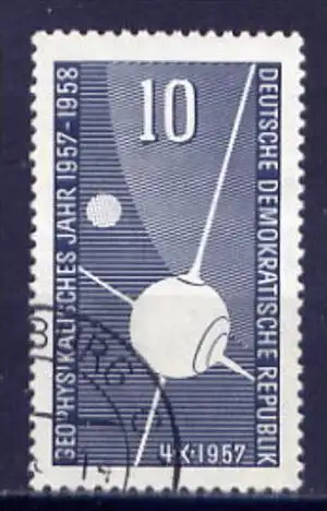 DDR Nr.603      O used   (4739)  (Jahr:1957)