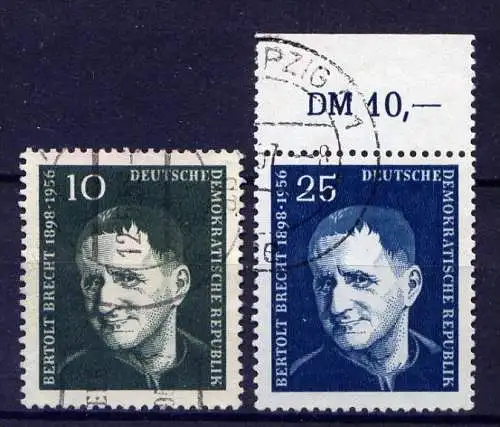 DDR Nr.593/4      O used   (2117)  (Jahr:1957)