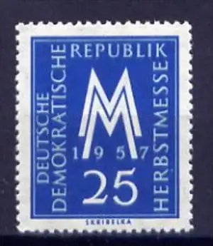 DDR Nr.597         ** mint       (4333) ( Jahr: 1957 )