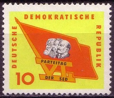 DDR Nr.941            ** mint       (12010) ( Jahr: 1963 )