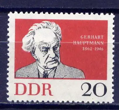 DDR Nr.925            ** mint       (6143) ( Jahr: 1962 )