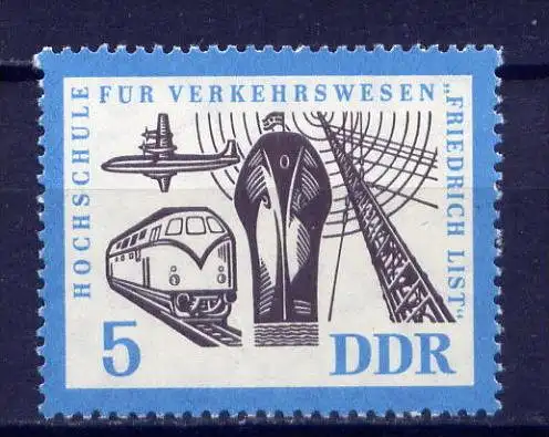 DDR Nr.916            ** mint       (6132) ( Jahr: 1962 )