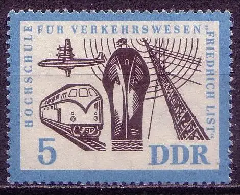 DDR Nr.916            ** mint       (12006) ( Jahr: 1962 )