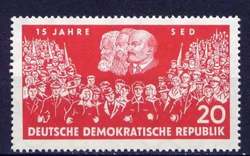 DDR Nr.821         **  mint       (3066) ( Jahr: 1961 )