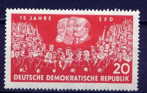 DDR Nr.821         **  mint       (3065) ( Jahr: 1961 )
