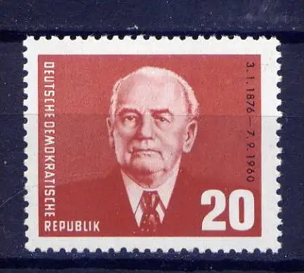 DDR Nr.807            **  mint       (3012) ( Jahr: 1961 )