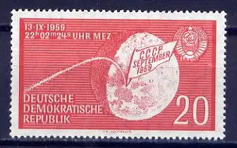 DDR Nr.721              **  mint       (4577)   ( Jahr: 1959 )