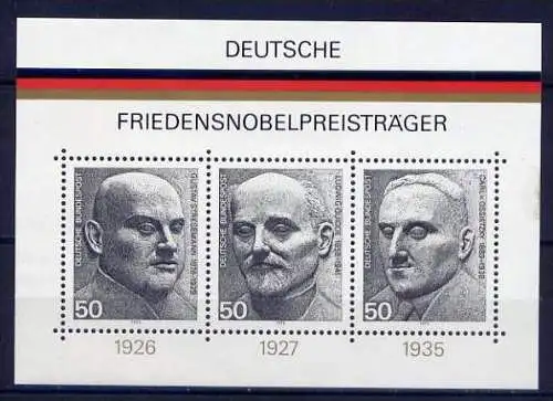 (2994) BRD Nr.871/3 , Block 11          **  postfrisch