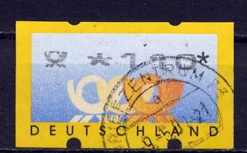 (4336) BRD ATM Nr.3 / 110 Pf        O  gestempelt