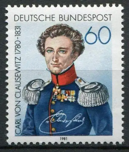 BRD Nr.1115    ** mint       (0634)  (Jahr:1981)