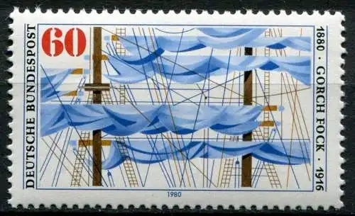 BRD Nr.1058           ** mint         (0487) (Jahr:1980)