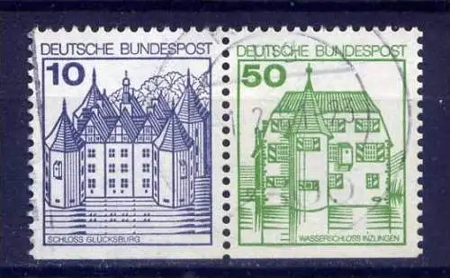 (1916) BRD 913 D + 1038 D / WZd 70 I        O  gestempelt