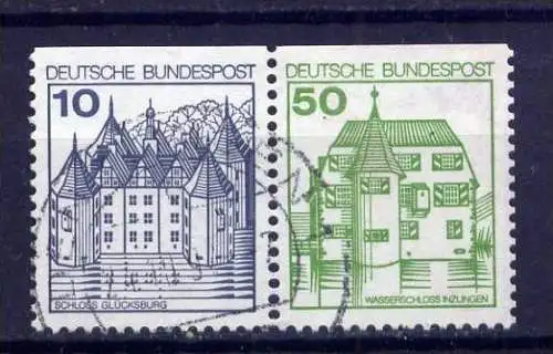 (1917) BRD 913 C + 1038 C / WZd 69 I        O  gestempelt