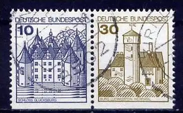 (1882) BRD 913 D + 914 D / WZd 64 I        O  gestempelt