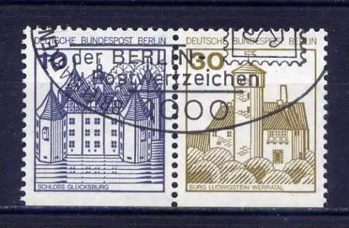(979) Berlin West Nr.532 D + 534 D/ W68        O   gestempelt