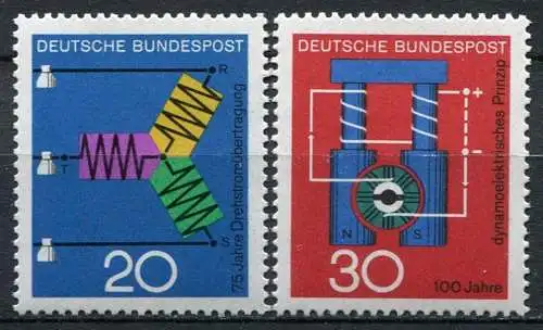 (0121) BRD Nr.521/2         **  postfrisch