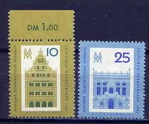 DDR Nr.843/4                  **  mint       (3166) ( Jahr: 1961 )