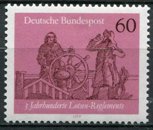 BRD Nr.1022            **  mint        (0365) (Jahr:1979)