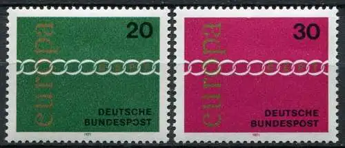 (0212) BRD Nr.675/6          **  postfrisch