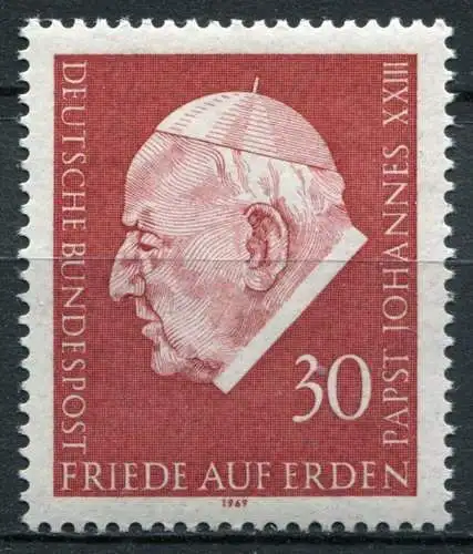 (0166) BRD Nr.609          **  postfrisch  