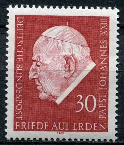 (0165) BRD Nr.609          **  postfrisch