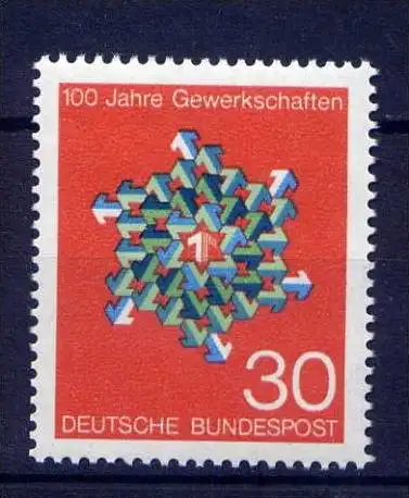 (2392) BRD Nr.570          **  postfrisch