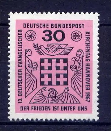 (2364) BRD Nr.536          **  postfrisch