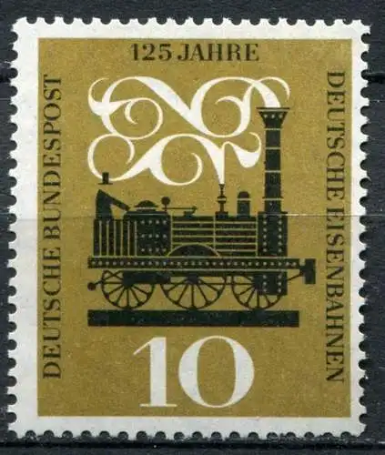 BRD Nr.345         **  mint        (0018) (Jahr:1960)