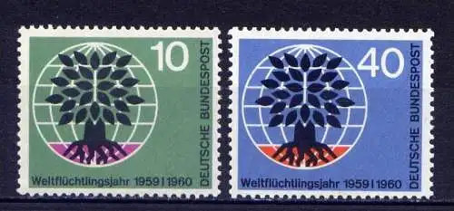 (2090) BRD Nr.326/7         **  postfrisch