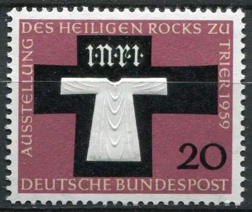 BRD Nr.313         **  mint        (2082) (Jahr:1959)