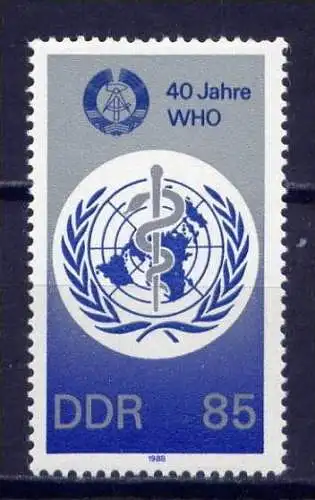 DDR Nr.3214     **  mint      (9748) ( Jahr: 1988 )
