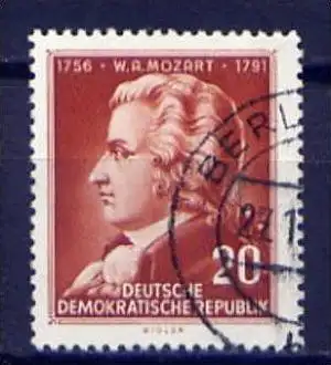 DDR Nr.511        O   used       (4635)  ( Jahr: 1956 )