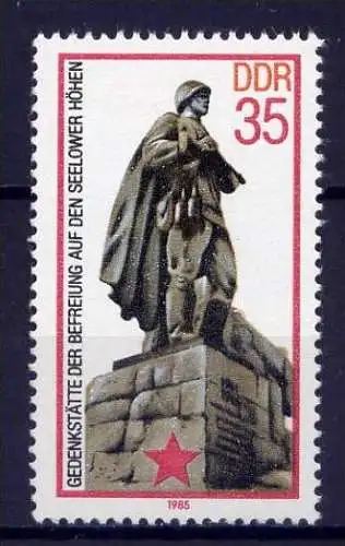 DDR Nr.2939          **  mint       (9134) ( Jahr: 1985 )