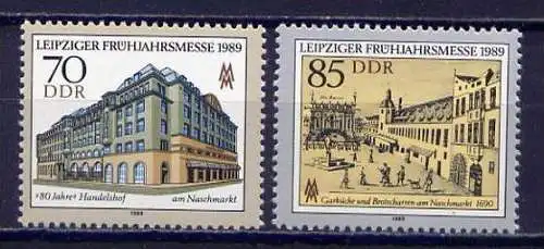 DDR Nr.3235/6     **  mint      (9765) ( Jahr: 1989 )