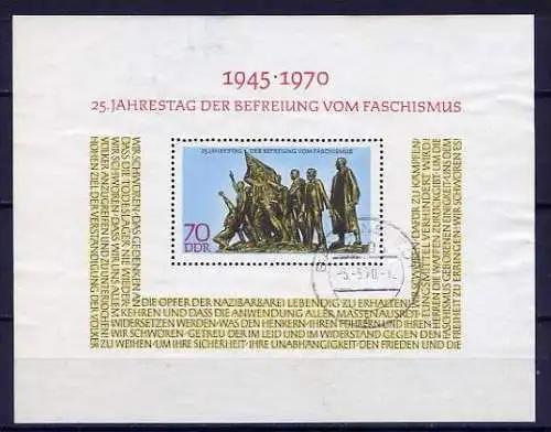 (11249) DDR Nr.1572  Block Nr.32            O  gestempelt