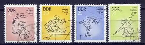 DDR Nr.2065/8          O  used       (10724) ( Jahr: 1975 )