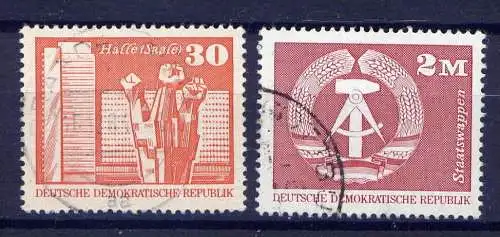 DDR Nr.1899/1900        O       (10636) ( Jahr: 1973 )