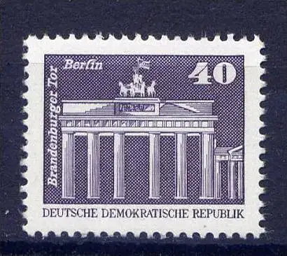 DDR Nr.2541         **  mint       (10596) ( Jahr: 1980 )