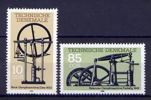 DDR Nr.2957/8          **  mint      (9161) ( Jahr: 1985 )