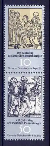 DDR Nr.2014 + 2018 /  SZd 140       **  mint       (10556) ( Jahr: 1975 )