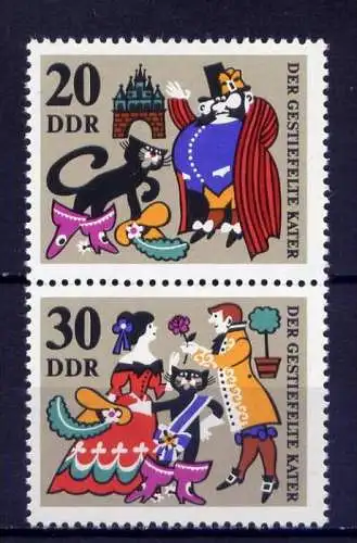 DDR Nr.1429 + 1431 /  SZd 91       **  mint       (10534) ( Jahr: 1968 )