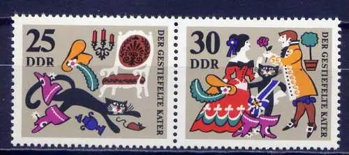 DDR Nr.1430 + 1431 /  WZd 200       **  mint       (10531) ( Jahr: 1968 )