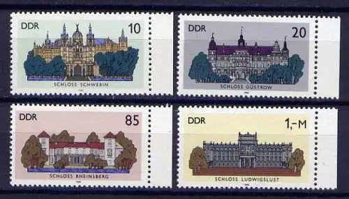 (1929) DDR Nr.3032/5  Seitenrand      **  postfrisch