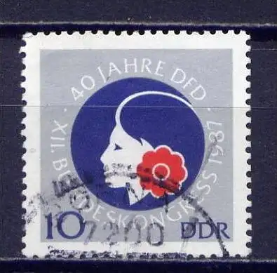 DDR Nr.3079      O   used      (9967) ( Jahr: 1987 )