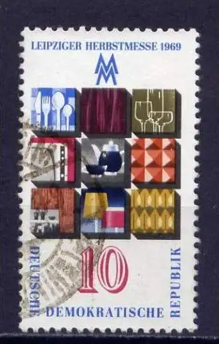 DDR Nr.1494            O  used       (7142)  ( Jahr: 1969 )