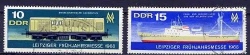 DDR Nr.1349/50        O  used       (509) ( Jahr: 1968 )