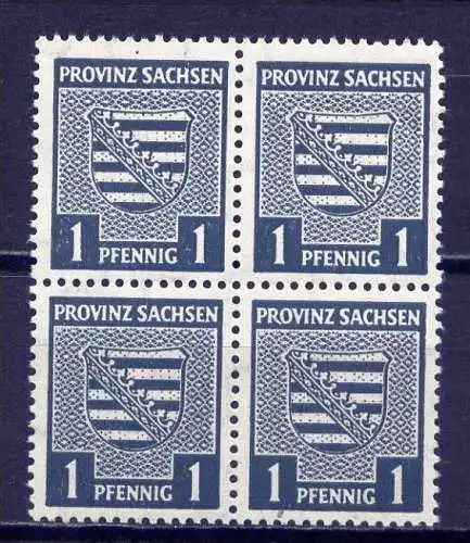 SBZ Nr.73 X Viererblock        ** mint       (sbz226)