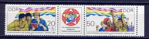 DDR Nr.2959/60 Streifen          **  mint      (9164) ( Jahr: 1985 )