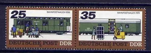 DDR W Zd 365  2301/2       ** mint       (8588) ( Jahr: 1978 )
