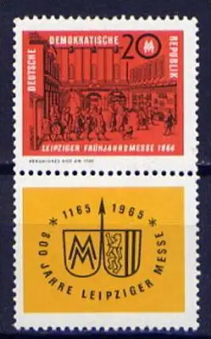 DDR W Zd 46         ** mint       (3501) ( Jahr: 1964 )